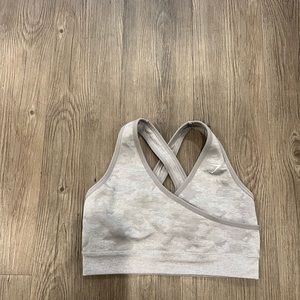 Gymshark Grey Camo sports bra